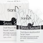 Multifunkčný krém na tvár s mucinom slimáka 5 x 10 ml | tianDe