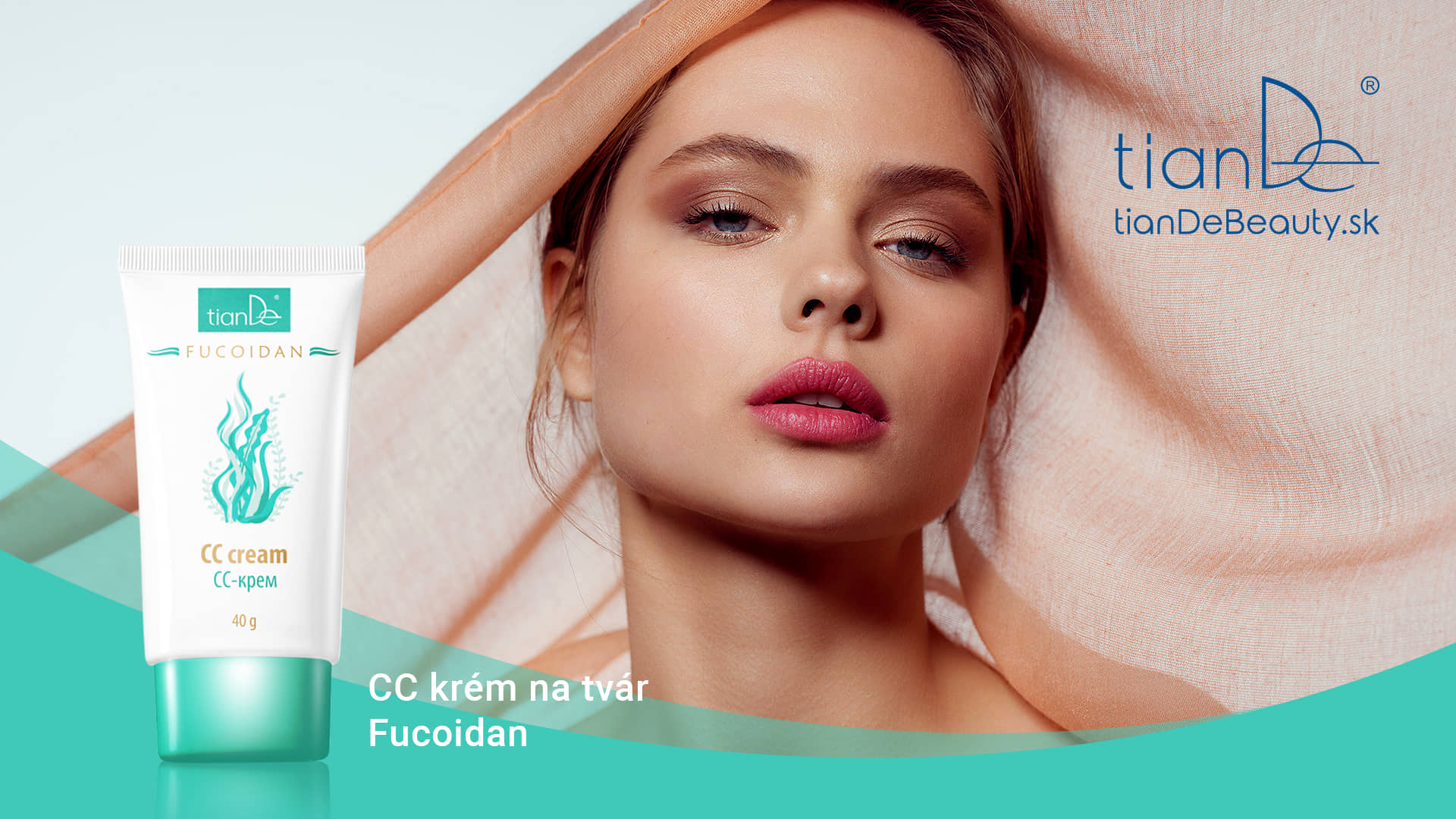 CC krém na tvár Fucoidan | tianDe