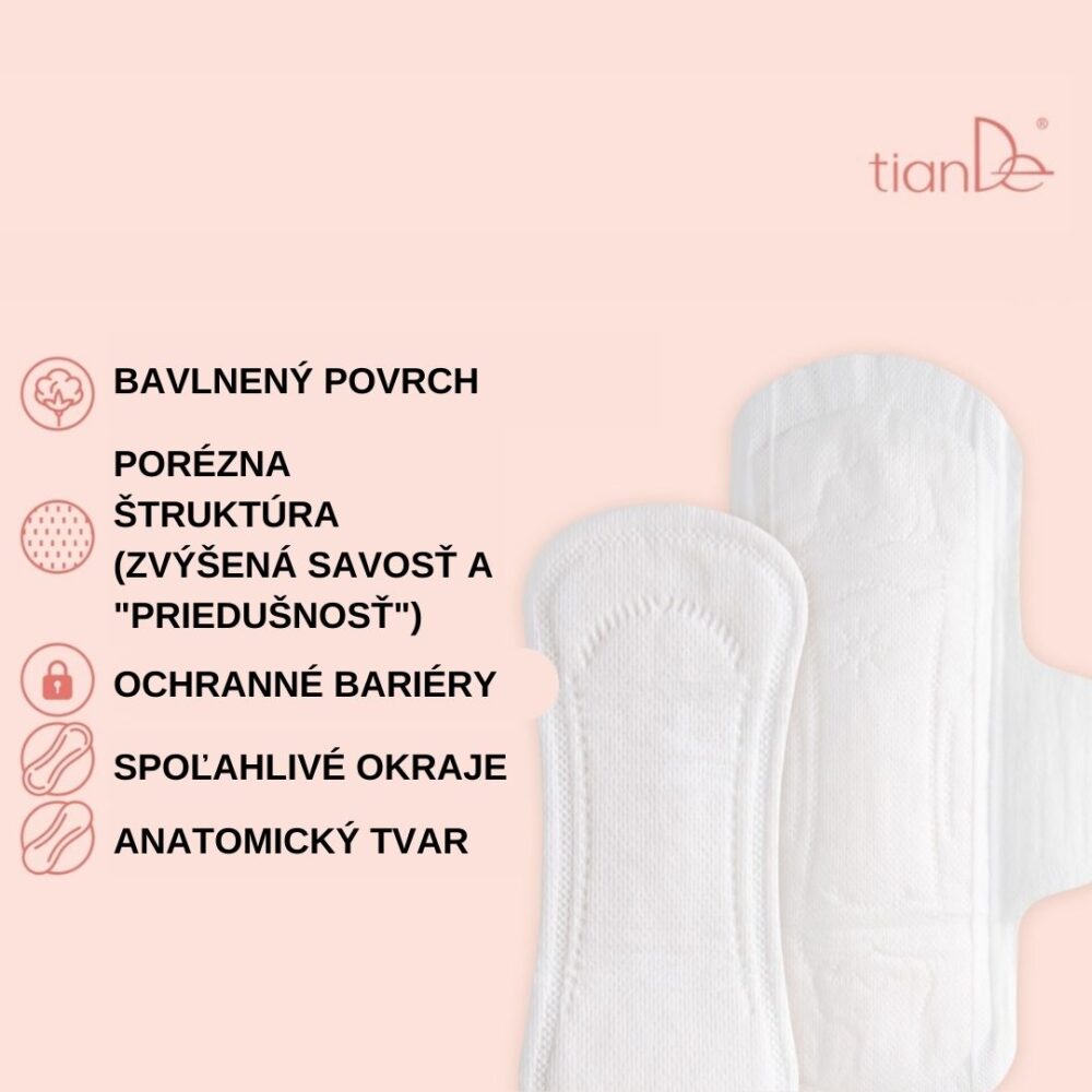 Nefritová sviežosť - Ultra tenké menstruačné vložky Nebeská bavlna | tianDe – Obrázok 2