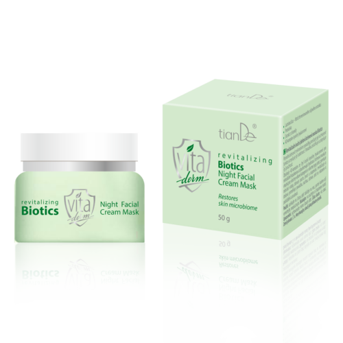 Revitalizačná nočná pleťová krémová maska ​​Biotics 50 ml | tianDe