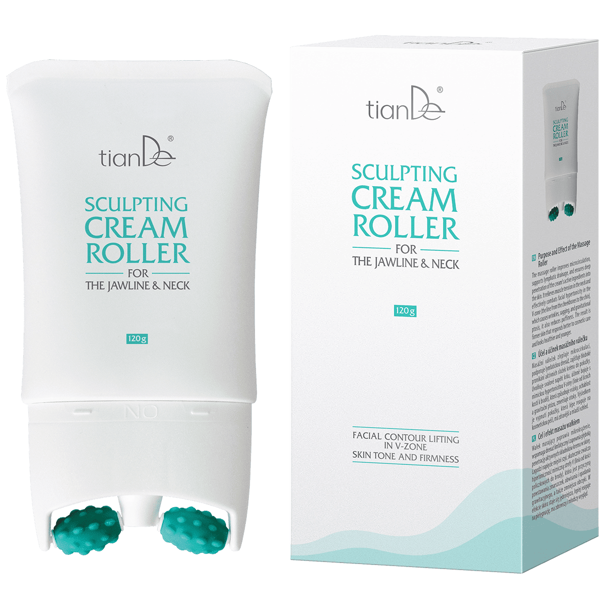 10115E Krém s valčekom na tvarovanie kontúr brady a krku | tianDe – Obrázok 1