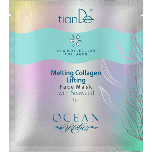 Topiaca sa kolagénová liftingová maska na tvár s morskými riasami | tianDe