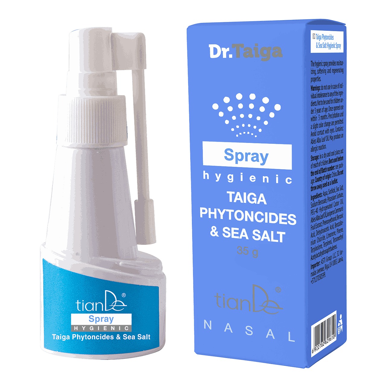 65916-2E Hygienický sprej Fytoncídy z tajgy a morskej soli | tianDe – Obrázok 1