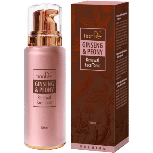 Obnovujúce pleťové tonikum so ženšenom a pivonkou | tianDe