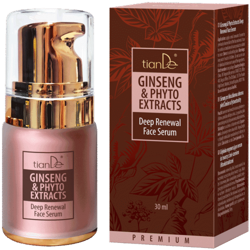 Sérum na tvár s ženšenom a rastlinnými výťažkami pre hlbokú regeneráciu | tianDe